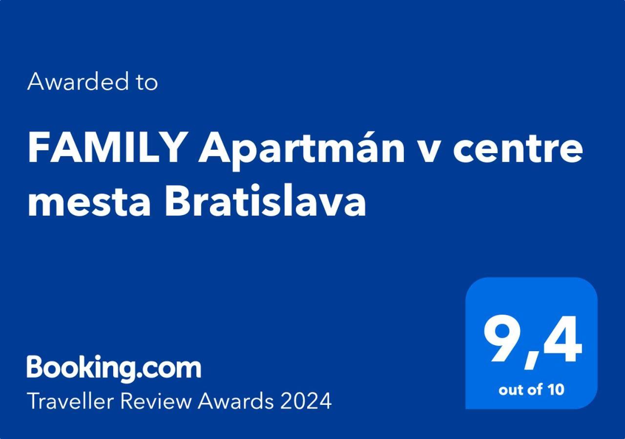 Апартаменты Family Apartman V Centre Mesta Братислава Экстерьер фото